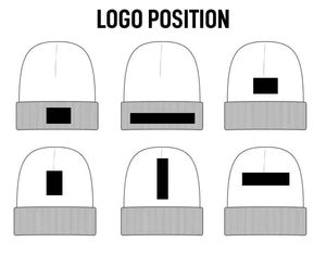 Gorro masónico negro con gorro de invierno Starburst Freemason 2025 gorros de punto personalizados al por mayor de alta calidad - Product Image 4