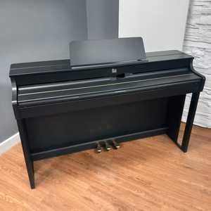 Buy Upright Piano 88 <b>Keys</b> Wood Solid Soundboard Built-In Speaker 3 Pedals Black Glossy Finish - Product Image 4