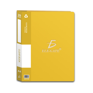 ซองใส่เอกสาร/แฟ้มพลาสติกสี ขนาด A4 พิมพ์โลโก้ได้ วัสดุ PP สำหรับสำนักงาน พร้อมแผ่นป้ายชื่อและลวดลาย - Product Image 4