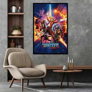 ผู้พิทักษ์จักรวาล เล่มที่ 1 โปสเตอร์ 2 แผ่น สไตล์โมเดิร์นอาร์ตเดโค กระดาษกรอบดำ ศิลปะติดผนังลายอนิเมะ สำหรับวันเกิด - Product Image 2