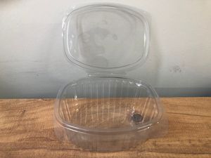 High Quality Hot Sale Household Kitchenware Oval Disposable PET 500cc Take Out Plastic <b>Jam</b> Honey Fruit Salad Food Packaging - Product Image 5