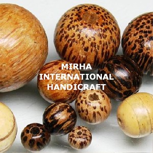 ลูกปัดไม้ธรรมชาติ6มม. 200ชิ้นลูกปัดไม้สีตามสั่งรูปทรงและขนาดจัดส่งรวดเร็วจากอินเดีย - Product Image 4