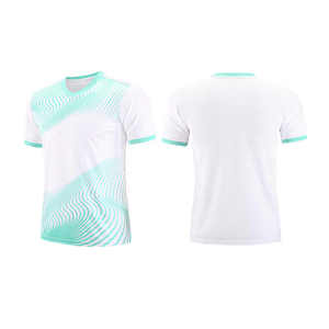 Maillot de football en polyester 100% imprimé numériquement, séchage rapide, antibactérien, couleurs et logo personnalisés, équipement de football pour les équipes - Product Image 2