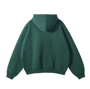 Sudadera con capucha de gran tamaño con logotipo personalizado, Sudadera con cuello redondo y tejido de punto largo, logotipo de posición frontal, compra para mujer - Product Image 5