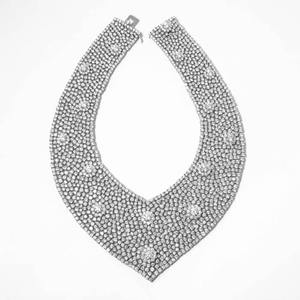 Collar de Diamantes de Malla Cultivados en Laboratorio de 150 Quilates, Oro Blanco de 14 Quilates, Joyería Fina de Lujo, Collar Elegante, Regalo para Ella, Aniversario, Cumpleaños - Product Image 2