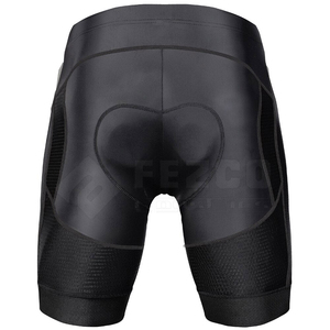 Shorts de compression pour hommes, haute qualité, respirants, séchage rapide, taille élastique, motif uni, pour entraînement d'arts martiaux – Meilleures ventes - Product Image 2