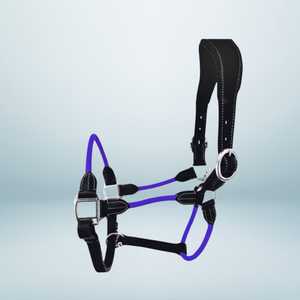 Floral Hand Tooled Leather Designer Nylon <b>Rope</b> <b>Halter</b> and Lead Equestrian Equipment Products Customized Logo in Cheap Price - Product Image 1