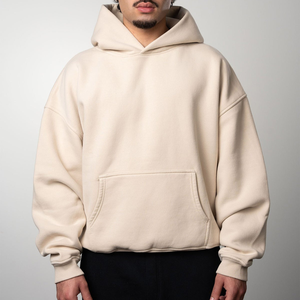 Double Lining Hood Hoodies Streetwear Essential Sweatshirt <b>Men</b> Luxury Clothes <b>Men</b> Fleece Lining Cotton <b>Hoodie</b> Made In Vietnam - Product Image 5