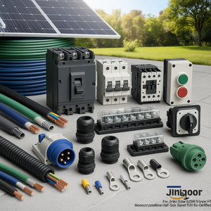 แผงโซลาร์เซลล์แบบโมโนคริสตัลไลน์ฮาล์ฟเซลล์ Jinko Solar 625W N-Type HJT ได้รับการรับรองมาตรฐาน TUV - Product Image 3