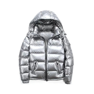 Nouvelles vestes d'hiver pour hommes, imperméables, coupe-vent, rembourrées en polyester de haute qualité, service OEM, vente en gros 2022, personnalisables à l'avant - Product Image 1