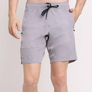 Pantalones Cortos Deportivos Casuales Cómodos 100% Algodón para Hombre, Color Sólido, Transpirables, de Secado Rápido y Alta Calidad - Product Image 1