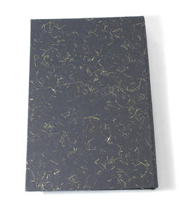 Carnets personnalisés à couverture rigide fantaisie avec paillettes dorées et motifs marbrés pour le dessin, la peinture, le bureau, l'école, les cadeaux de papeterie - Product Image 4