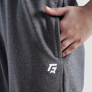 GymBreeze Casual Mid-Waist <b>Harem</b> Pants Breathable Charcoal Gym <b>Trousers</b> - Product Image 6