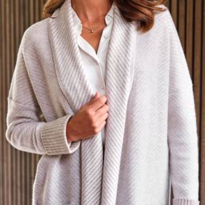 2026 High Quality Solid Breathable <b>Wool</b> Bomber Jacket Wholesale Double Long Trench Luxury Winter Warm Female Long Sleeve Jackets - Product Image 3