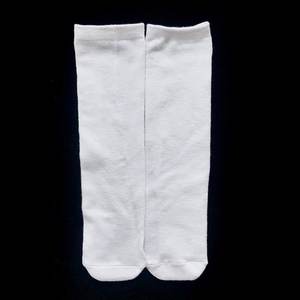 Lot de 20 chaussettes longues respirantes en coton pur pour hommes, couleur unie, décontractées, pour le bureau, les affaires, taille plus avec logo en bas - Product Image 2