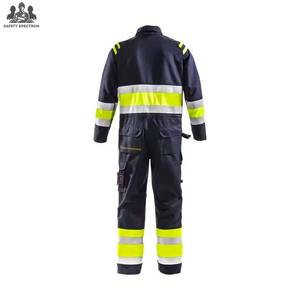 ชุดทำงานแขนยาวสีตามสั่ง ชุดยูนิฟอร์มสีพื้น ชุดทำงานผู้ชายราคาถูก ชุดคลุมนิรภัย - Product Image 3