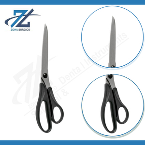 Ciseaux utilitaires manuels en acier inoxydable de haute qualité 190mm Instruments chirurgicaux certifiés CE Utilisation de chirurgie générale du Pakistan - Product Image 3