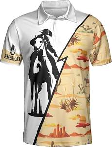 Camiseta de Manga Corta de Lona de Excelente Calidad, Secado Rápido, para Hombre, Verano - Product Image 2