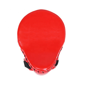 Mitaines de boxe en cuir PU personnalisées faites à la main et coussinets de mise au point ronds Nouveau style mitaines de mise au point respirantes professionnelles personnalisées - Product Image 5