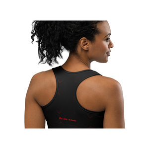 Set reggiseno sportivo Ike-Conic da donna leggero Top corto a fascia imbottito abbigliamento sportivo per Yoga con stampa attiva fodera in Spandex - Product Image 1