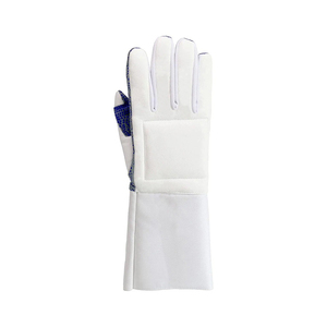 Guantes de esgrima de protección Premium baratos de fábrica, guantes de esgrima de cuero de vaca para trabajo de seguridad a la venta - Product Image 2