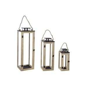 Linterna de madera Vintage con forma personalizada, soporte de vela hecho a mano, de diseño, venta al por mayor - Product Image 3