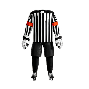 Conjunto de equipo de práctica simple hecho a medida a granel para hombres, camisetas de hockey sobre hielo de malla Reversible sublimadas - Product Image 4