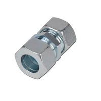 Union de raccord de tube de compression de haute qualité Adaptateur de couplage droit de tube de 3/8"