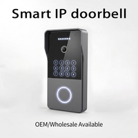 Videoportero Inteligente Hiwink Tuya para el Hogar 148 °   Cámara de Videoportero IP con PoE DC12V, Control de Acceso con Logotipo Personalizado, Ding Dong EU