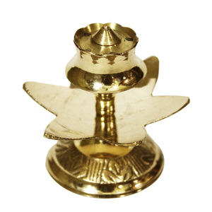 Porte-encens en laiton de conception admirable Tabletop Top Selling American Temple Church Supply Support de bâton de brûleur d'encens de luxe - Product Image 4