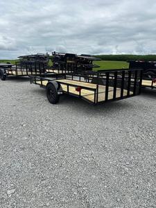 จัดส่งฟรี รถพ่วงอเนกประสงค์ประสิทธิภาพสูง 6.4X14 รับน้ำหนักได้ 2900 ปอนด์ สำหรับงานและฟาร์ม ขนาดกะทัดรัด แข็งแรง ลากง่าย - Product Image 3