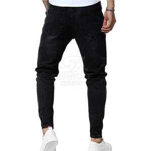 Pantalones Vaqueros Personalizados al por Mayor para Hombre, Diseño Único, Pantalones Vaqueros en Oferta, Pantalones Lavados para Hombre - Product Image 3