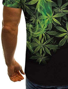 T-shirt imprimé à coupe ample pour hommes, fabriqué sur mesure, anti-rides, parfait style, tendance 100% coton - Product Image 6