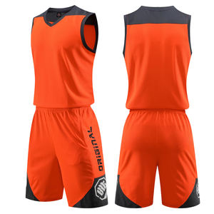 Ensemble de maillots de basket-ball d'entraînement pour enfants et hommes de haute qualité 2021, survêtements de collège vierges, maillots de basket-ball respirants, uniformes personnalisés - Product Image 4
