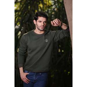 WYLDER Winter Crew Neck Pullover Sweatshirt Knitted Anti-Wrinkle Anti-Shrink Screen <b>Printed</b> Hoodie Embroidered Technique XXS 6XL - Product Image 2