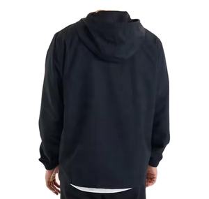 Veste coupe-vent à capuche imperméable et respirante sur mesure en gros avec fermeture éclair pour hommes - Course en plein air Nouveauté 2026 - Product Image 4