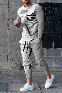 Nouveauté 2025 – Survêtements décontractés unisexe en molleton 100 % polyester, respirants, élégants et de haute qualité, personnalisables pour hommes – Vente en gros - Product Image 5