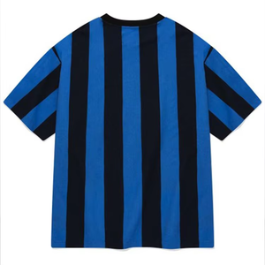 เสื้อเจอร์ซีย์ฟุตบอลสำหรับเยาวชนชายเสื้อลายแถบย้อนยุคคลาสสิกดีไซน์วินเทจออกแบบได้ตามต้องการ - Product Image 5