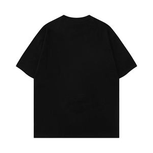 Confortable 100% coton hommes surdimensionné coupe ample T-shirt-respirant Anti-rides séchage rapide décontracté haute qualité bas prix - Product Image 3