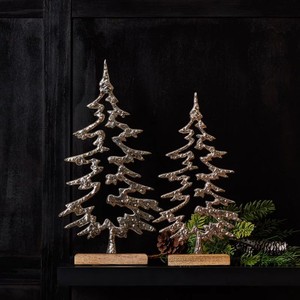 Hot Selling Metal <b>Tree</b> With Wood Base For <b>Christmas</b> Home Decoration with Best Price From India - Product Image 6
