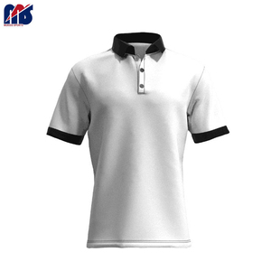 Golf pour hommes de conception personnalisée de haute qualité pour polo Sports décontractés Imprimer Col boutonné brodé En gros - Product Image 3