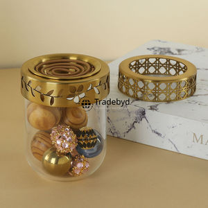 Tradebyd Metal Bakhoor quemador elegante soporte decorativo de incienso para oficina en casa y regalo - Product Image 2