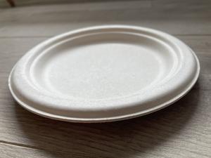 Assiettes à papier écologiques acceptables du feu vif catégorie comestible bioposable 6 "assiette à papier - Product Image 3