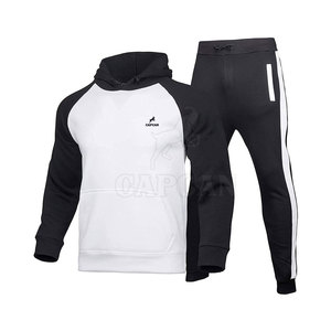 Último Diseño en Conjuntos Deportivos de Hombre, 100% Algodón, Tallas Grandes, Transpirables, Logotipo Impreso de Alta Calidad para Invierno, MOQ Bajo, Adultos - Product Image 1