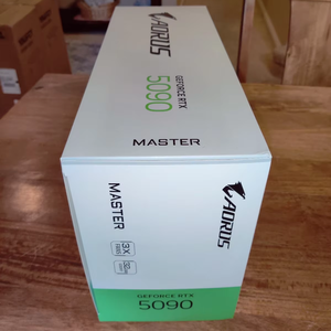 Tarjeta Gráfica H&S GIGABYTE AORUS GEFORCE RTX 5090 MASTER ICE WHITE OC 32GB GDDR7 NUEVA - Product Image 1