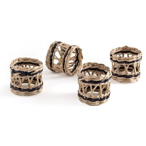 Seagrass <b>ring</b> <b>holder</b> for table napkins decoration <b>hand</b> weave sea grass napkin <b>rings</b> wholesale - Product Image 6