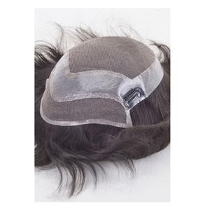 Hot Sale Products Export Oriented Factory Manufacturer Human Hair <b>Lace</b> <b>Front</b> <b>Wigs</b> <b>Front</b> BD Hair <b>Wig</b> For Men From Bangladesh - Product Image 2