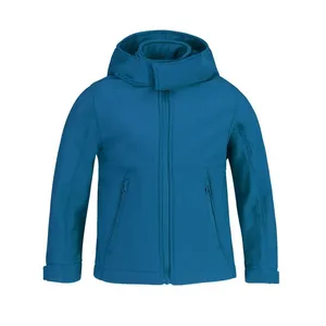 Veste Softshell à capuche pour enfants, merchandising personnalisé - Product Image 4
