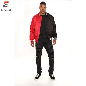 Veste en laine de style universitaire de haute qualité avec col et manches en cuir de vache véritable pour l'hiver, vente en gros directe - Product Image 6