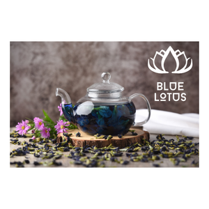 Pois papillon fabriqué à la main: apothicaire anti-stress naturel, cœur sain, thé thérapeutique pour la vision-BLEU LOTUS VIETNAM - Product Image 1